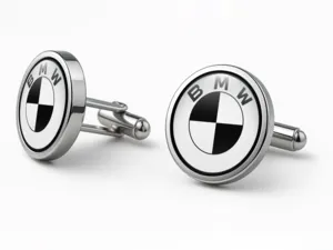BMW Personalized Cufflinks Men Racing Drift Premium Model